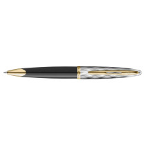 Waterman Carene Reflections of Paris Ballpoint Pen - Deluxe Black